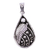 Sterling silver pendant, 'Rococo Leaf' - Handcrafted Sterling Silver Pendant (image 2a) thumbail