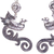 Sterling silver dangle earrings, 'Taxco Peacock' - Taxco Sterling Peacock Earrings (image 2c) thumbail