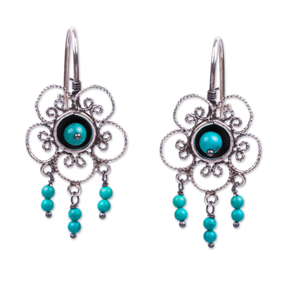 Taxco Turquoise Earrings