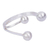 Sterling silver cuff bracelet, 'Bright Galaxy' - Modern Taxco Silver Bracelet (image 2c) thumbail
