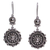 Sterling silver dangle earrings, 'Baroque Taxco' - Handmade Taxco Silver Earrings (image 2a) thumbail