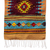 Zapotec wool runner, 'Oaxacan Sunshine' (2x7) - Multicolored Wool Runner (2x7)