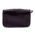 Leather shoulder bag, 'Graceful Garden' - Black Floral Shoulder Bag (image 2f) thumbail