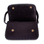 Leather shoulder bag, 'Graceful Garden' - Black Floral Shoulder Bag (image 2g) thumbail