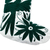 Cotton Christmas stocking, 'Tenango Boot in Green' - Dark Green Tenango Embroidered Christmas Stocking (image 2e) thumbail