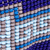 Pulsera colgante de vidrio fusionado - Pulsera colgante de vidrio fundido azul