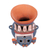 Ceramic vessel, 'Tlaloc Replica' - Handcrafted Mexican Ceramic Aztec Archaeology Museum Replica (image 2c) thumbail
