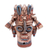Ceramic vessel, 'Aztec Rain God Tlaloc' - Signed Handcrafted Ceramic Aztec Archaeology Sculpture thumbail