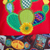 Cotton apron, 'Worldly Hummingbird' - Multicoloured Cotton Apron with Hummingbird Motif (image 2d) thumbail
