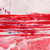 'Red Line' - Abstract Acrylic on Recycled Paper Fire and Air (image 2b) thumbail