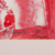 'Red Line' - Abstract Acrylic on Recycled Paper Fire and Air (image 2c) thumbail