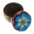 Huichol beaded decorative box, 'Precious Peyote' - Artisan Crafted Huichol Decorative Box