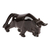 Onyx sculpture, 'Charging Toro' - Black Onyx Carved Bull Sculpture From Mexican Stone (image 2c) thumbail