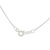 Sterling silver locket pendant necklace, 'Heart Keepsake' - Artisan Crafted Heart Locket Necklace