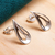 Sterling silver drop earrings, 'Taxco Tears' - Handcrafted Sterling Silver Earrings from Mexico