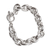 Sterling silver link bracelet, 'Taxco Chain' - 925 Sterling Silver Rolo Bracelet With Toggle Clasp Taxco (image 2b) thumbail