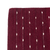 Zapotec wool area rug, 'Redwood Star Paths' (2.5x5) - Zapotec Naturally-Dyed Dark Red Wool 2.5 x 5 Ft Area Rug