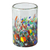 Glass tumblers, 'Tonala Garden' (set of 6) - Multicolored Spotted Glass Tumblers from Mexico (Set of 6) (image 2c) thumbail