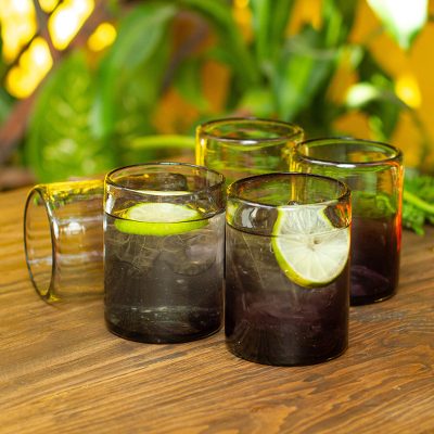 LIMONCELLO: Limoncello Shot Cups (Set of six.) 