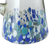 Glass pitcher, 'Blown Azure' - Hand Blown Glass Pitcher with Blue and White from Mexico (image 2d) thumbail