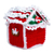 Wool decorative accent, 'Holiday House' - Hand Crocheted Wool Holiday Accent (image 2c) thumbail