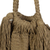 Cotton shoulder bag, 'Terra Fria in Olive' - Green Cotton Macrame Shoulder Bag