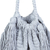 Cotton shoulder bag, 'Terra Fria in Ash' - Macrame Cotton Shoulder Bag in Light Grey (image 2d) thumbail