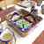 Cazuela de cerámica (47 onzas) - Cacerola de cerámica estilo talavera (47 onzas)