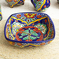 Ceramic bowls, Hidalgo Fiesta (pair)