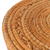 Pine needle placemats, 'Forest Circles' (set of 4) - Coiled Natural Pine Needle Placements from Mexico (Set of 4)