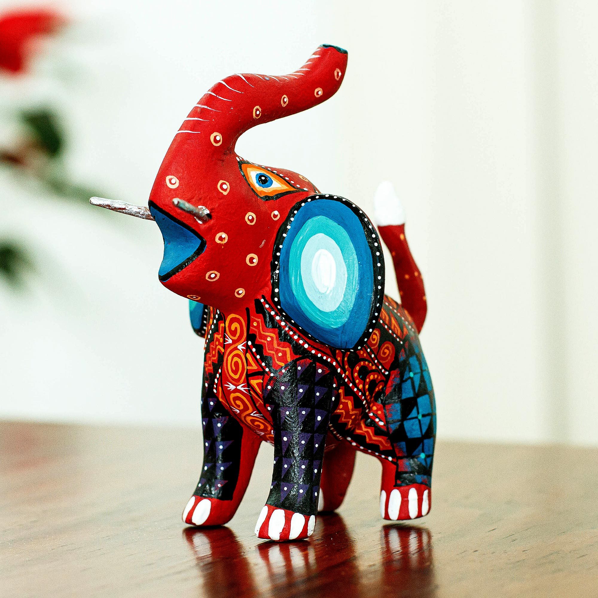 アンリ人形 ANRI 木彫彩色 “Riding the elephant” アンリ人形 ANRI 木彫彩色 “Riding the elephant” アンリ人形 ANRI