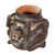 Ceramic decorative jar, 'Monkeyshines' - Ceramic Monkey Shaped Jar Replica in Brown from Mexico thumbail