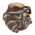 Ceramic decorative jar, 'Monkeyshines' - Ceramic Monkey Shaped Jar Replica in Brown from Mexico (image 2b) thumbail