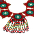 Perlenanhänger-Halskette, „Wixarika Sun“ – Peyote-Anhänger und Wasserfall-Perlen-Huichol-Halskette