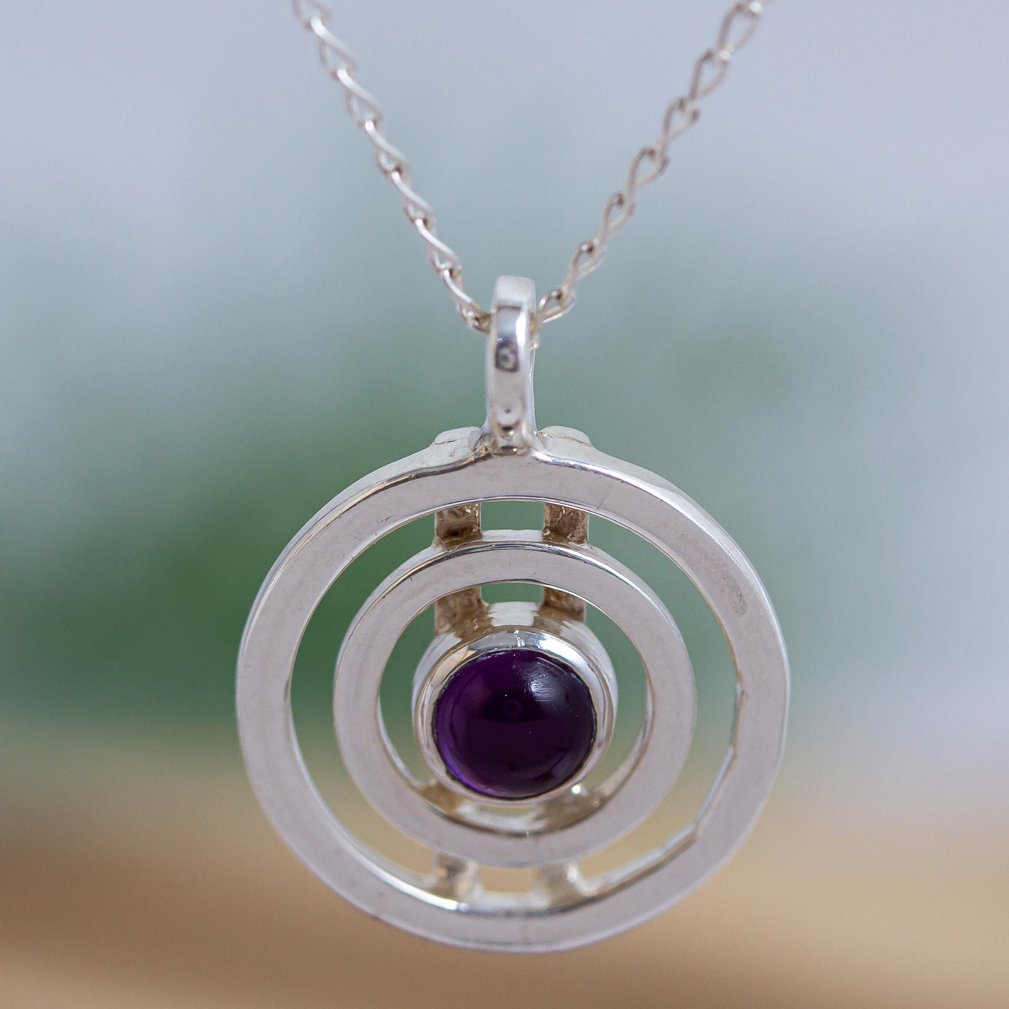 target sterling silver necklace