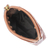 Leather coin purse, 'Copper Coin Keeper' - Spice Colored Zippered Leather Coin Purse from Mexico