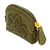 Leather coin purse, 'Olive Coin Keeper' - Olive Green Zippered Leather Coin Purse from Mexico (image 2c) thumbail