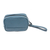 Leather toiletries case, 'Guanajuato Tote' - Pacific Blue Leather Travel Tote with Zippered Compartment