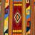 Zapotec wool runner, 'Ancient Walk' (2x6.5) - Naturally-Dyed 100% Wool Runner Rug with Zapotec Designs (image 2b) thumbail