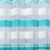 Cotton curtains, 'Aquamarine View' (pair) - Teal and White 100% Cotton Curtains from Oaxaca (Pair)