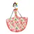 Papier mache sculpture, 'Catrina in Spring' - Papier Mache Catrina Figure with Rose Themed Dress