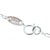 Collar colgante de plata esterlina - Collar con colgante de plata de ley con colibrí azteca