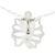 Collar colgante de plata esterlina - Collar de Plata de Ley con Colgante Basado en Símbolo de Caracol