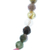 Tourmaline strand bracelet, 'Earthy Rainbow' - Tourmaline Crystal Beaded Multi-Colored Bracelet from Mexico