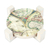 Decoupage wood coasters, 'Old Africa' (set of 4) - Decoupage Coasters and Holder with Africa Maps (Set of 4) (image 2c) thumbail