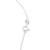 Mondstein-Anhänger-Halskette - Filigrane und Mondstein-Anhänger-Halskette aus Sterlingsilber
