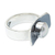 Cultured pearl cocktail ring, 'Lunar Light' - Cultured Pearl Cocktail Ring in 950 Silver from Taxco (image 2b) thumbail