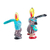 Wood alebrije figurines, 'Dancing Toucans' (pair) - Handmade Bird Alebrijes (Pair)