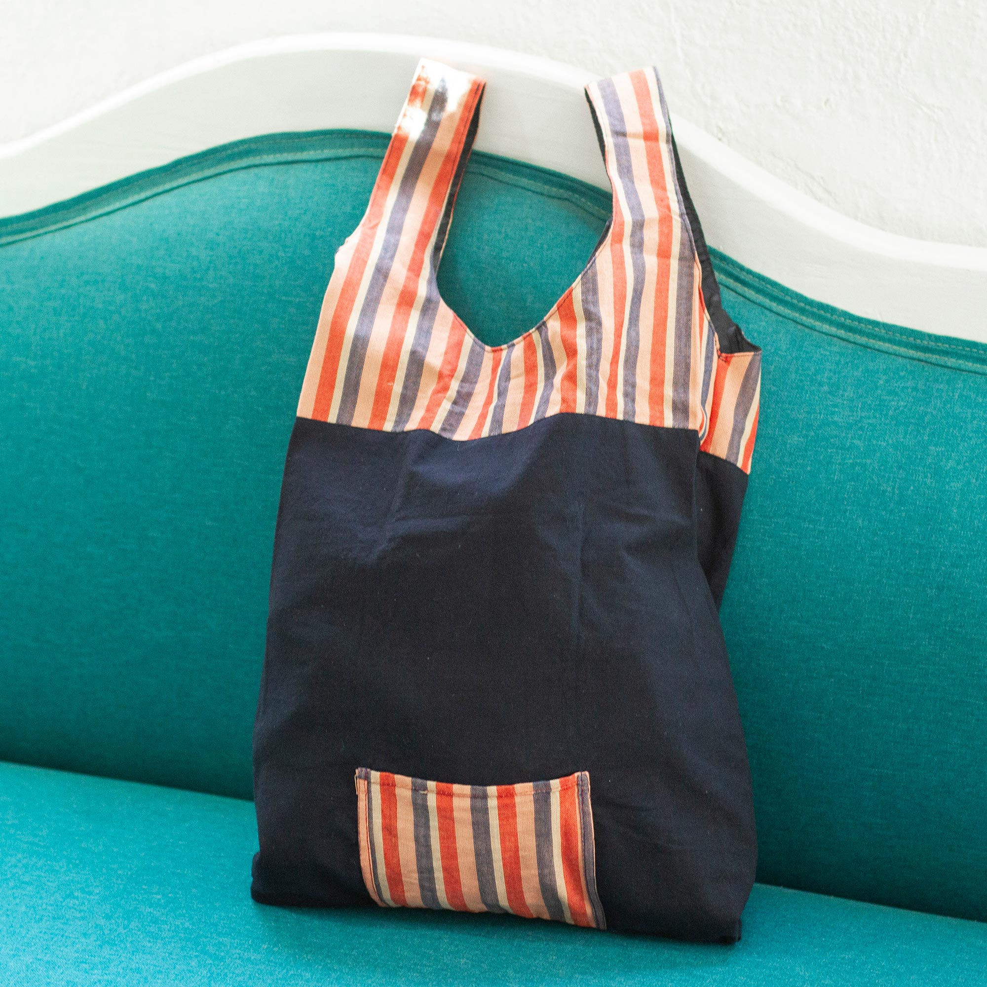 Eco Friendly Reusable Shopping Tote Bag by The Women's Artisan Association