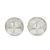 Sterling silver stud earrings, 'Flower Finesse' - Floral Stud Earrings in Sterling Silver
